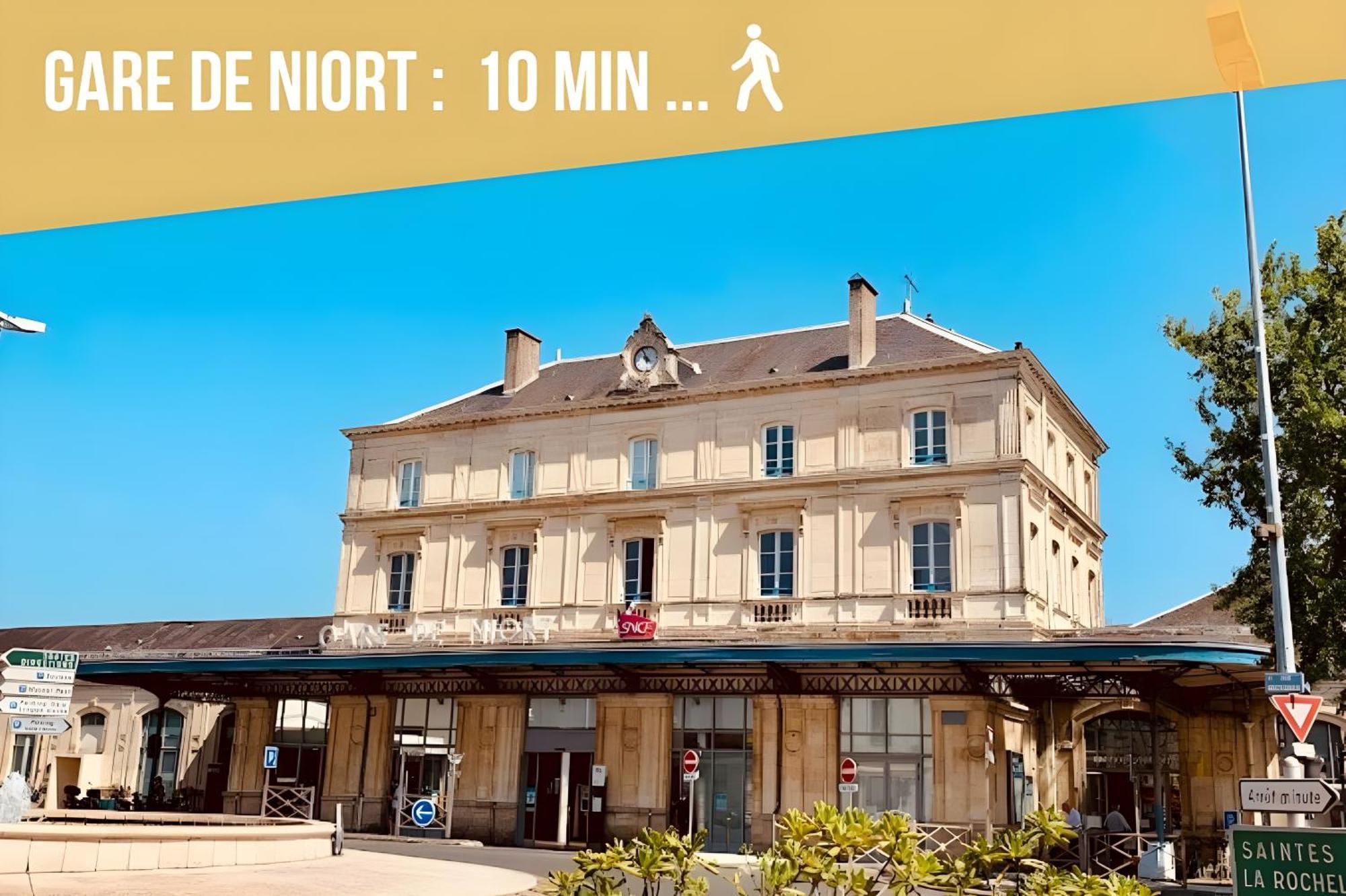 Appartement Le Soul Heaven - Centre historique - Wifi et Netflix - Stationnement à proximité à Niort Extérieur photo